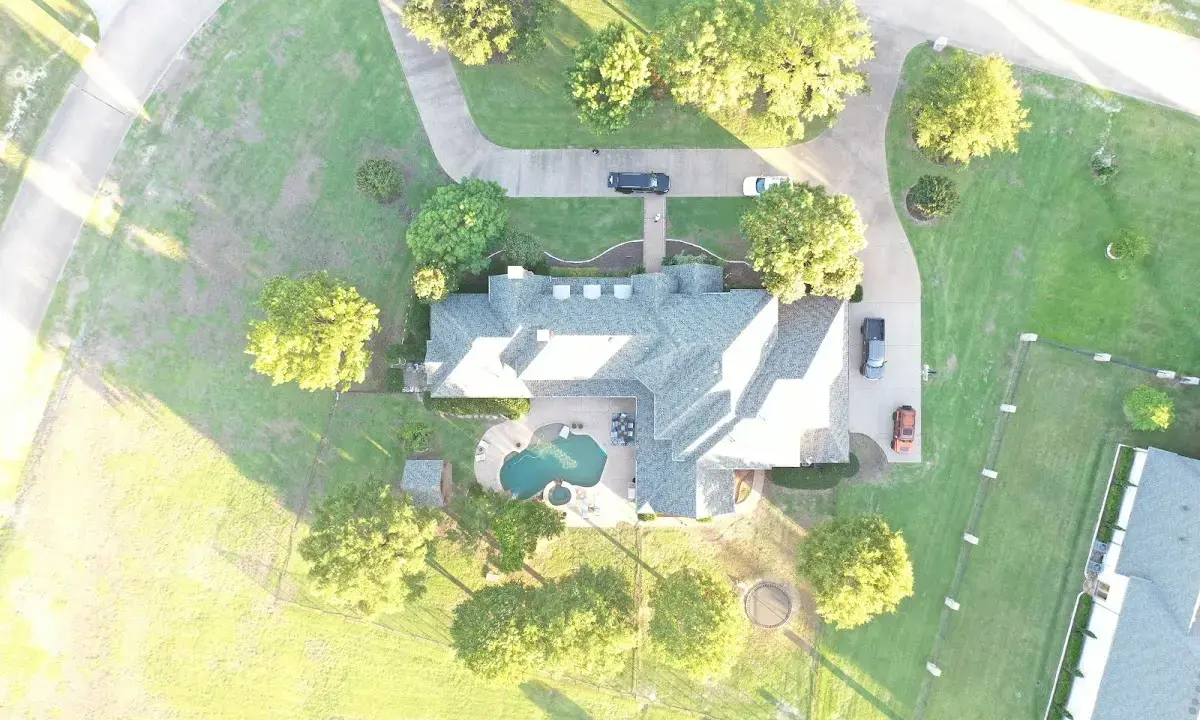 New shingle roof installation on a home in Calcutta